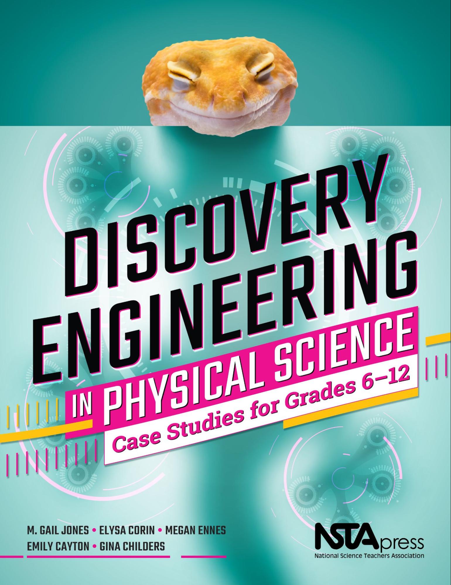 Cover of Discovery Engineering in Physical Science textbook