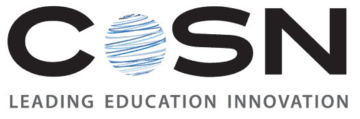 COSN logo with text leading education innovation