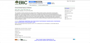 Journal article thumbnail: Cross-cultural inquiry in science